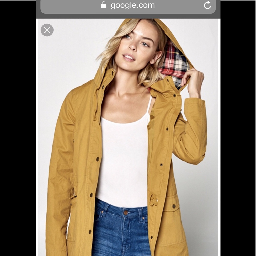 Mustard jacket